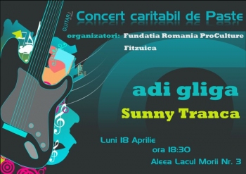 Concert caritabil cu Adi Gliga si Sunny Tranca