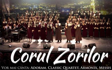 Corul Zorilor in concert la Bucuresti